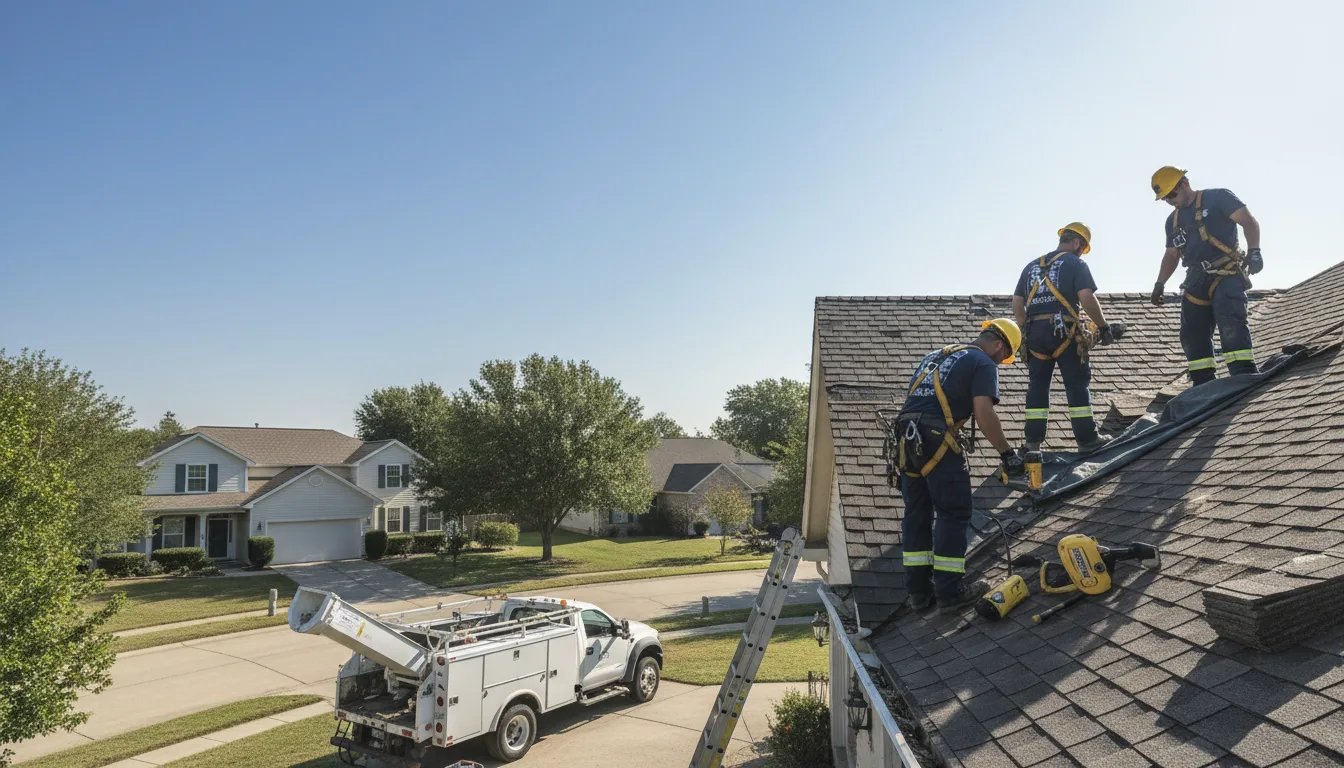 Emergency Roof Repair in Gause, TX near me